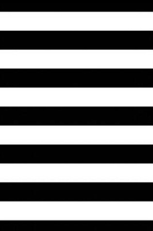 Cover of Black White Stripes Blank Book