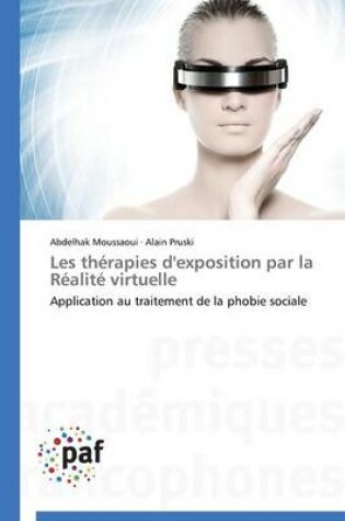 Cover of Les Therapies d'Exposition Par La Realite Virtuelle