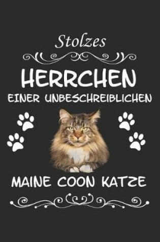 Cover of Stolzes Herrchen einer Unbeschreiblichen Maine Coon Katze