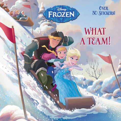 Book cover for What a Team! (Disney Frozen)