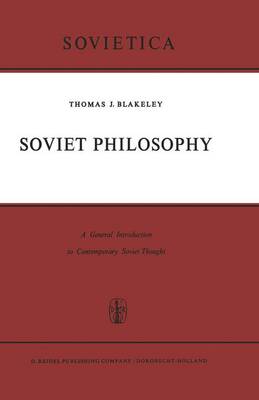 Cover of Soviet Philosophy