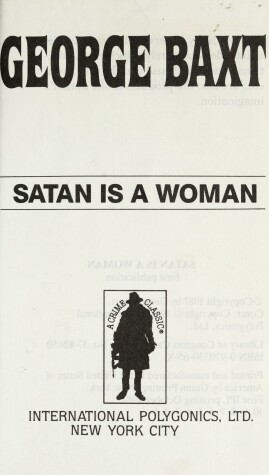 Book cover for Satan is a Woman