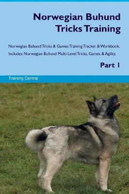 Book cover for Norwegian Buhund Tricks Training Norwegian Buhund Tricks & Games Training Tracker & Workbook. Includes