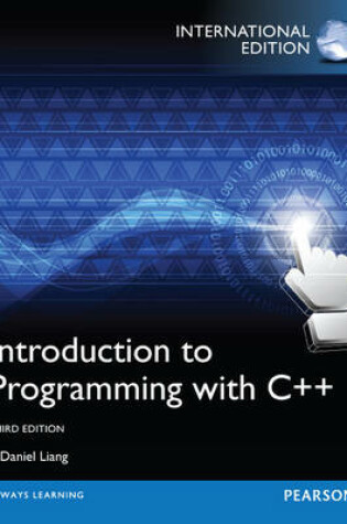 Cover of Introduction to Programming with C++, plus MyProgrammingLab with Pearson eText