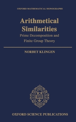 Cover of Arithmetical Similarities