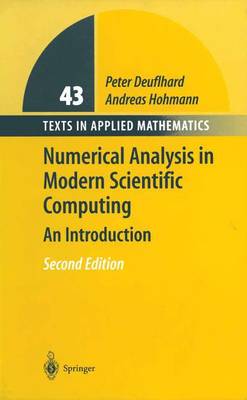 Book cover for Numerical Analysis in Modern Scientific Computing