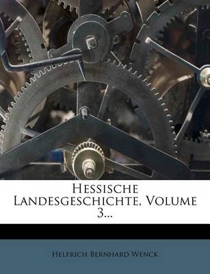 Book cover for Hessische Landesgeschichte, Dritter Band