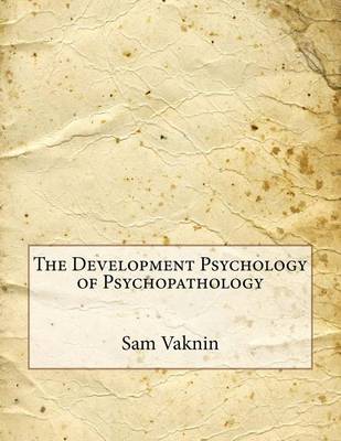 Book cover for The Development Psychology of Psychopathology