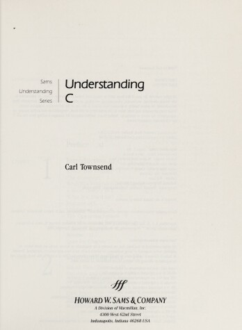 Book cover for Understanding C.