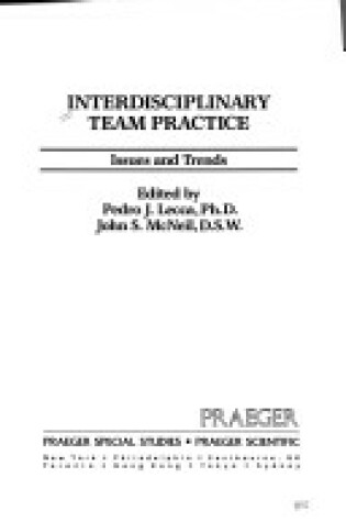 Cover of Interdisciplinary Team Practice