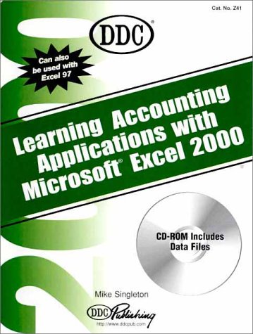 Cover of Accounting Applications with Excel 2000