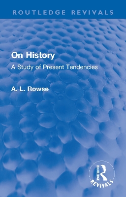 Cover of On History