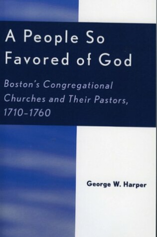 Cover of A People So Favored of God