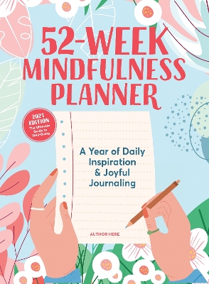 Book cover for 52-week Mindfulness Planner