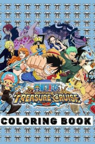 Cover of One Piece Treasure Cruise Coloring Book