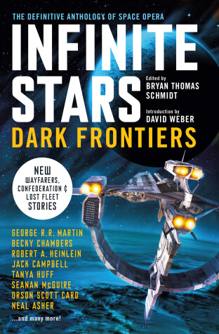 Book cover for Infinite Stars: Dark Frontiers