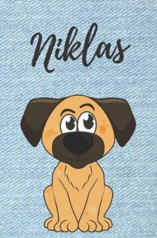 Cover of Niklas Hunde-Notizbuch / Malbuch / Tagebuch