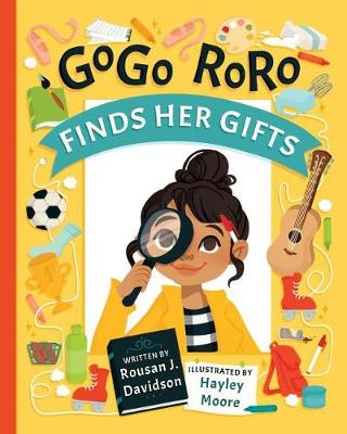 Book cover for GoGo RoRo finds her gifts