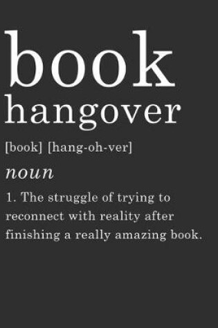 Cover of Book Hangover - The struggle of trying to reconnect with reality