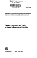 Book cover for Foreign Direct Investment and Trade Linkages in Developing Countries