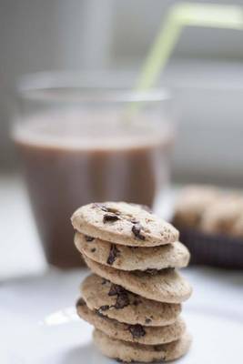 Book cover for Chocolate Chip Cookies and Chocolate Milk Journal