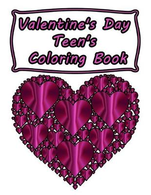 Cover of Valentine's Day Teen's Coloring Book