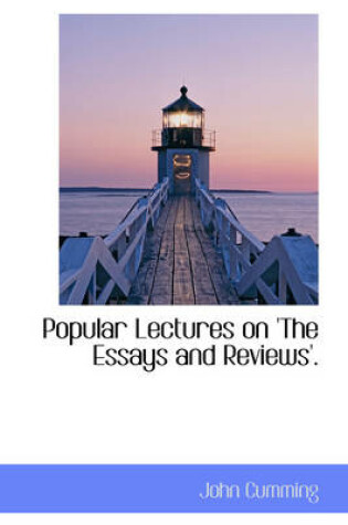 Cover of Popular Lectures on 'The Essays and Reviews'.