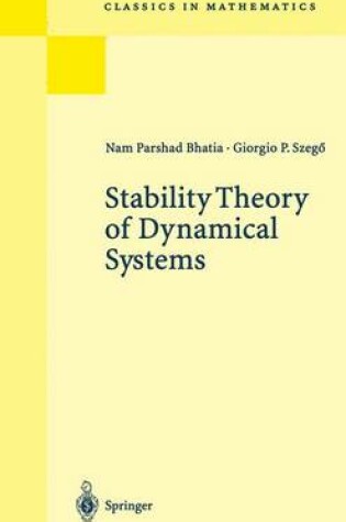 Cover of Stability Theory of Dynamical Systems