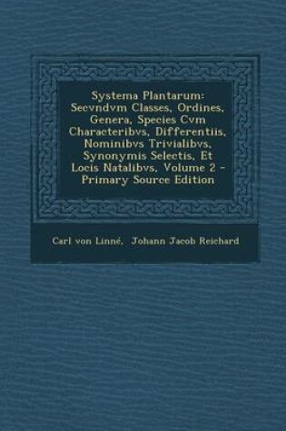 Cover of Systema Plantarum