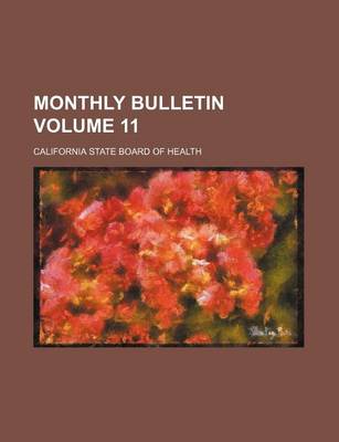 Book cover for Monthly Bulletin Volume 11