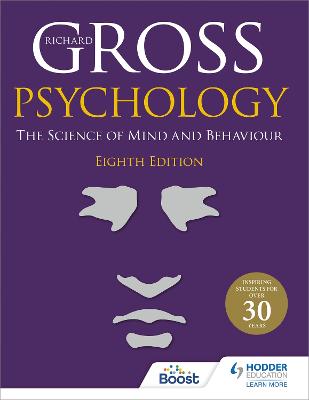 Book cover for Psychology: The Science of Mind and Behaviour 8th Edition