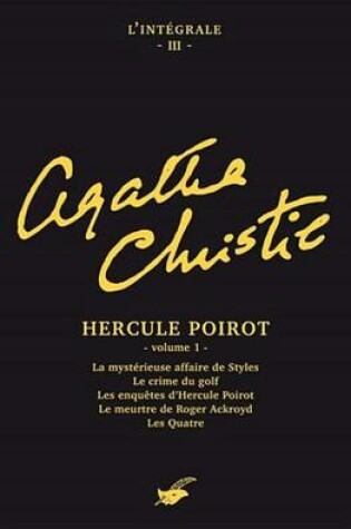 Cover of Integrale Hercule Poirot Volume 1