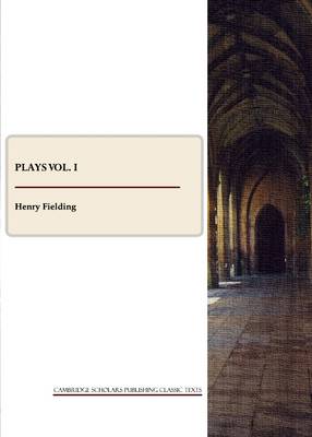 Book cover for Plays Vol. I