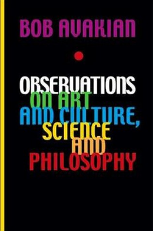 Cover of Observations on Art and Culture, Science and Philosophy