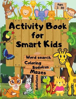 Book cover for Activity Book for Smart Kids