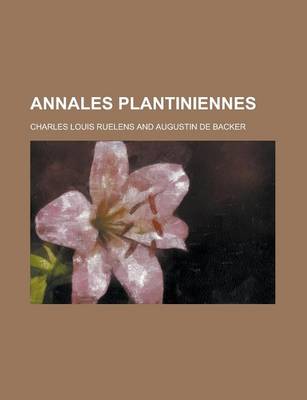 Book cover for Annales Plantiniennes