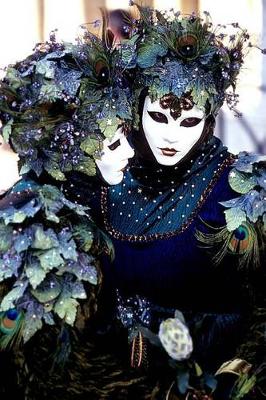 Book cover for Carnival Figures in Venice, Italy Journal