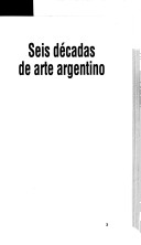 Book cover for Seis Decadas de Arte Argentino