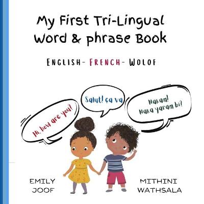 Book cover for My First Tri-Lingual Word & Phrase Book