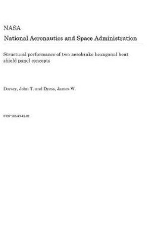 Cover of Structural Performance of Two Aerobrake Hexagonal Heat Shield Panel Concepts