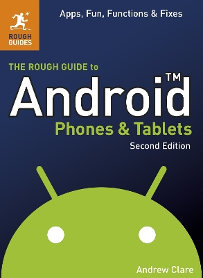 Book cover for The Rough Guide to Android Phones and Tablets