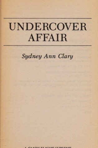 Cover of Undercover Affair