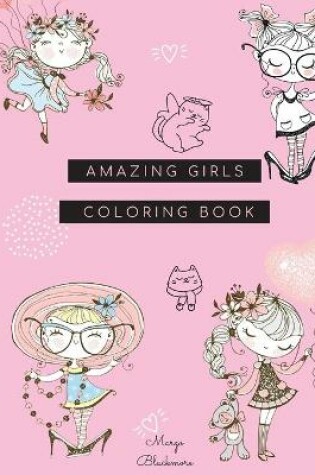 Cover of Amazing Girl Coloring Book
