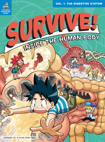 Book cover for Survive! Inside the Human Body, Vol. 1