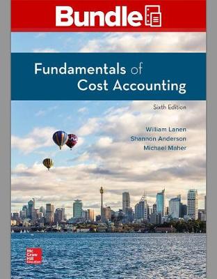 Book cover for Gen Combo Fundamentals of Cost Accounting; Connect Access Card
