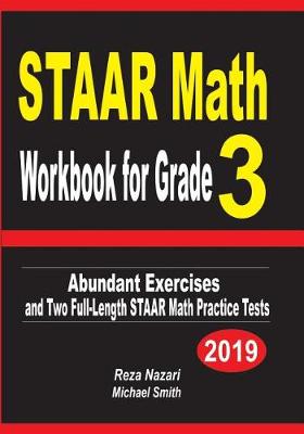 Book cover for STAAR Math Workbook for Grade 3