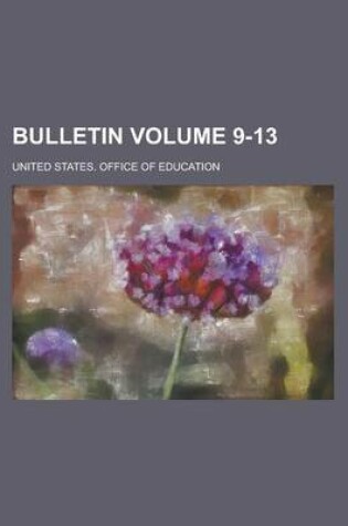 Cover of Bulletin Volume 9-13
