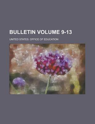 Book cover for Bulletin Volume 9-13