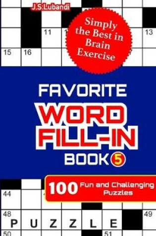 Cover of FAVORITE WORD FILL-IN Book 5