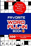 Book cover for FAVORITE WORD FILL-IN Book 5